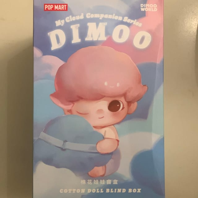 Pop Mart Dimoo Cotton Doll Blind Box.