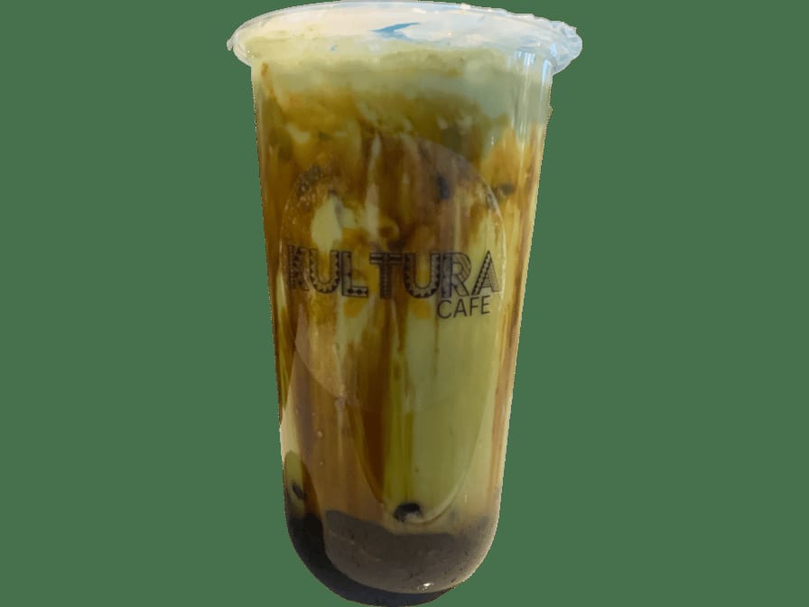 Matcha Brown Sugar Milk Tea.