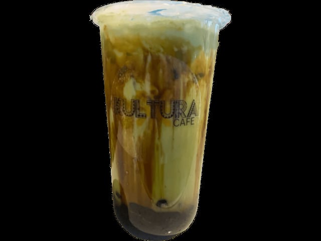 Matcha Brown Sugar Milk Tea.
