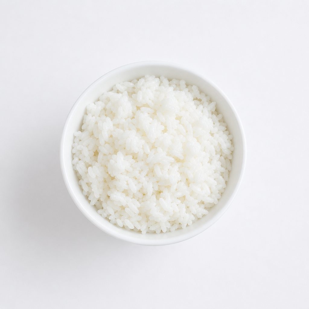 Steamed Rice.