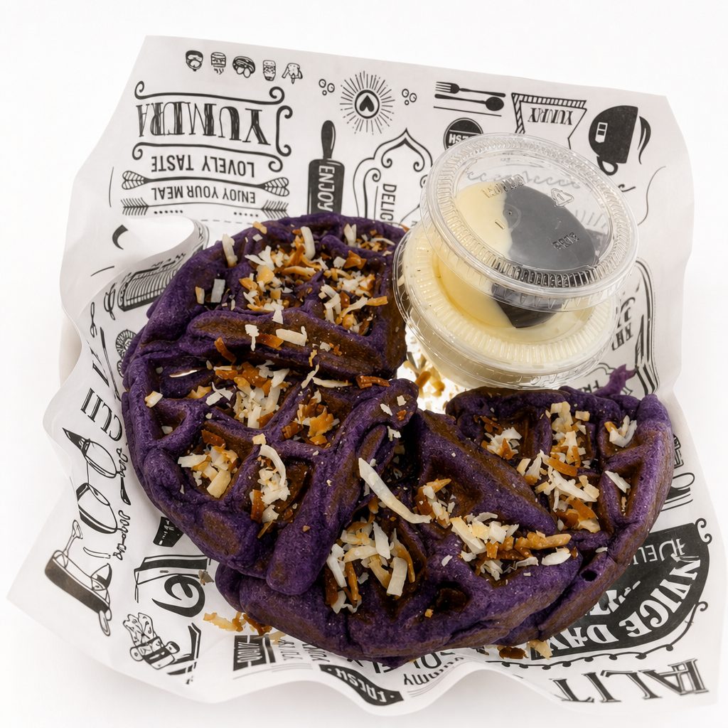 Ube Waffle.