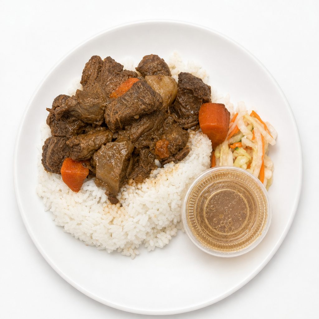 Beef Kaldereta.