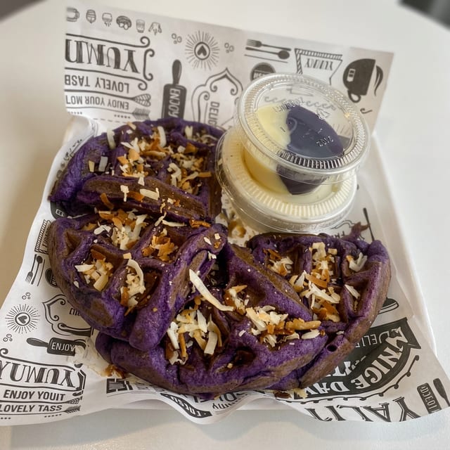 Ube Waffle.
