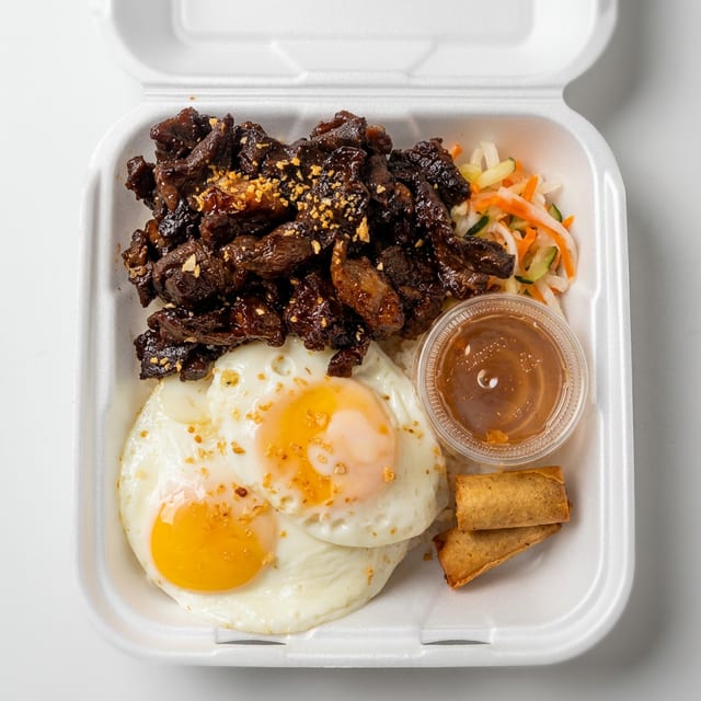 Tapsilog.