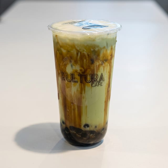 Matcha Brown Sugar Milk Tea.