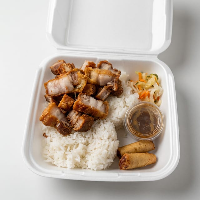 Lechon Kawali with Vinegar.